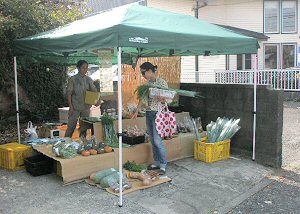 直売所全景